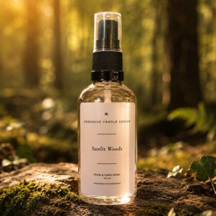 sunlit woods room and linen spray
